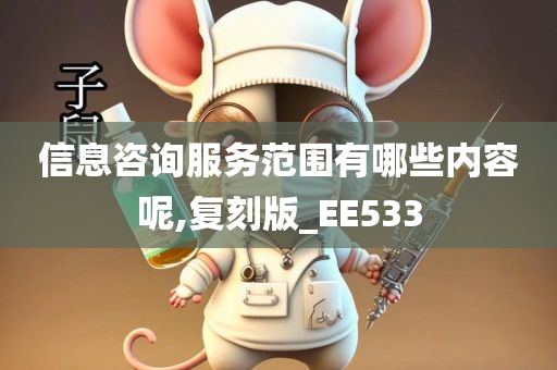 信息咨询服务范围有哪些内容呢,复刻版_EE533