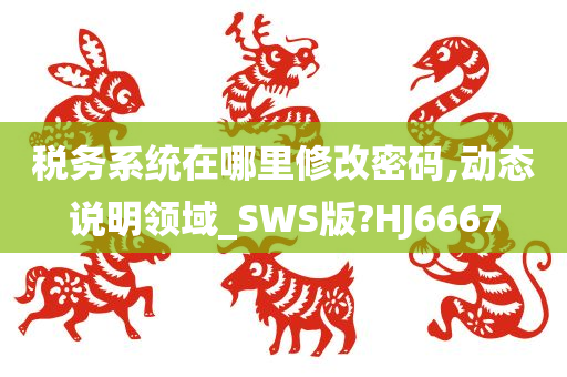 税务系统在哪里修改密码,动态说明领域_SWS版?HJ6667