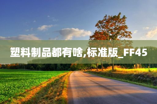 塑料制品都有啥,标准版_FF45