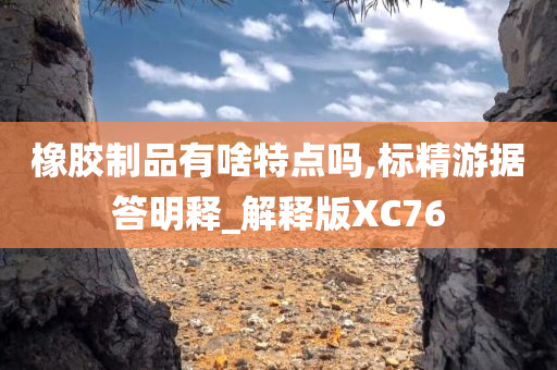 橡胶制品有啥特点吗,标精游据答明释_解释版XC76