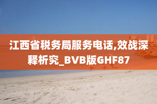 江西省税务局服务电话,效战深释析究_BVB版GHF87