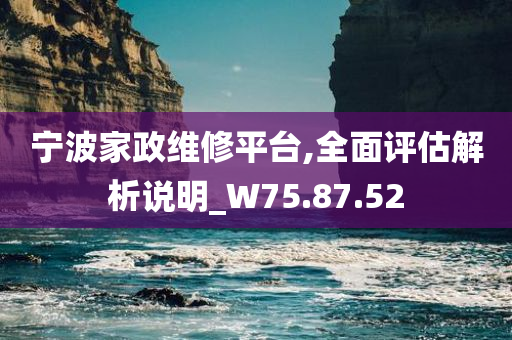 宁波家政维修平台,全面评估解析说明_W75.87.52