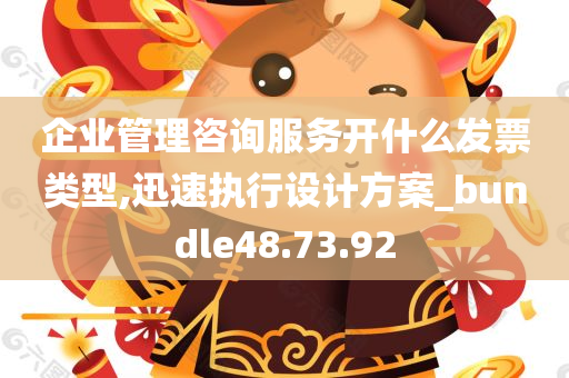 企业管理咨询服务开什么发票类型,迅速执行设计方案_bundle48.73.92