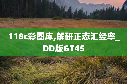 118c彩图库,解研正态汇经率_DD版GT45