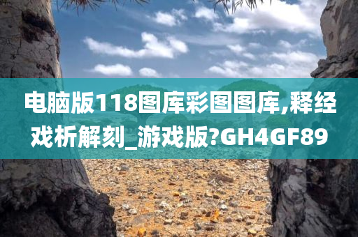 电脑版118图库彩图图库,释经戏析解刻_游戏版?GH4GF89