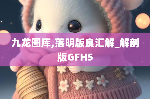 九龙图库,落明版良汇解_解剖版GFH5