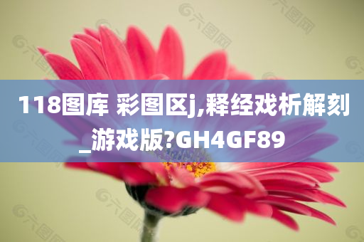 118图库 彩图区j,释经戏析解刻_游戏版?GH4GF89