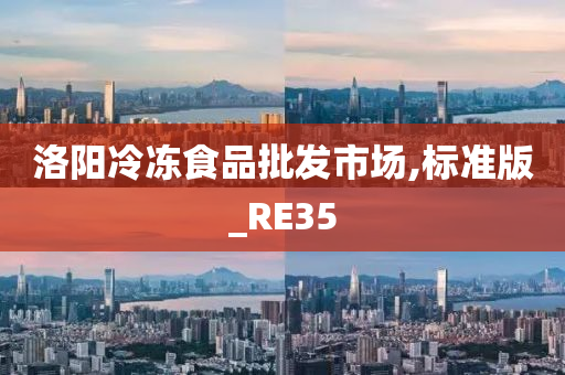 洛阳冷冻食品批发市场,标准版_RE35