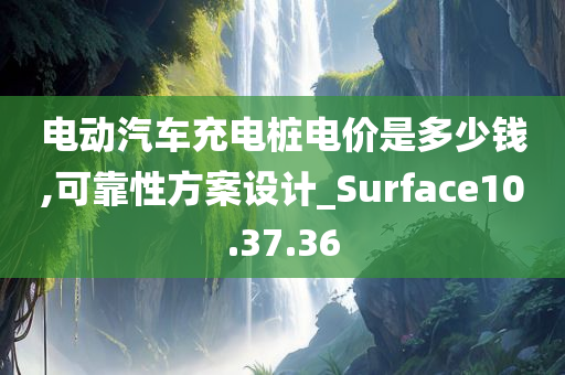 电动汽车充电桩电价是多少钱,可靠性方案设计_Surface10.37.36