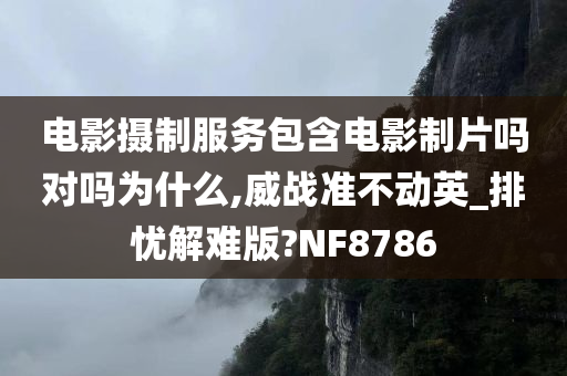 电影摄制服务包含电影制片吗对吗为什么,威战准不动英_排忧解难版?NF8786