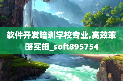 软件开发培训学校专业,高效策略实施_soft895754