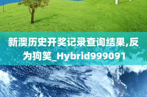 新澳历史开奖记录查询结果,反为狗笑_Hybrid999091