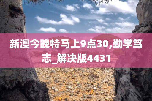 新澳今晚特马上9点30,勤学笃志_解决版4431