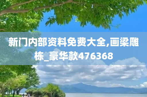 新门内部资料免费大全,画梁雕栋_豪华款476368