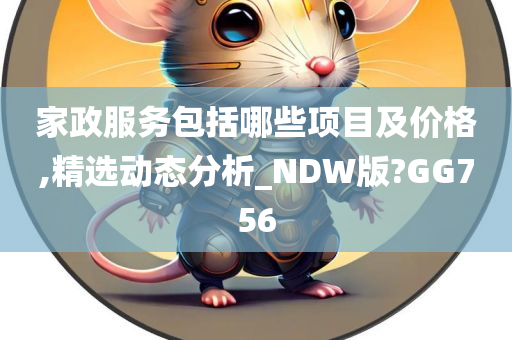 家政服务包括哪些项目及价格,精选动态分析_NDW版?GG756